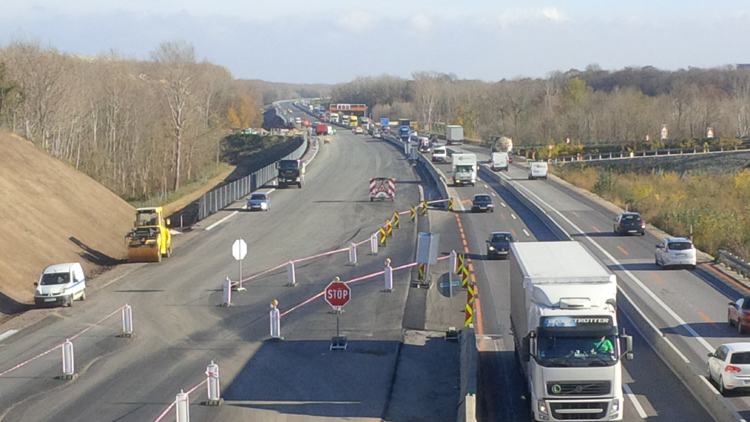 02_ASFINAG A 4 Ausbau_Verkehrsführung Autobahn Österreich 