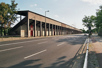 A115 AVUS älteste Autobahn Berlin Grunewald Haupttribüne 11