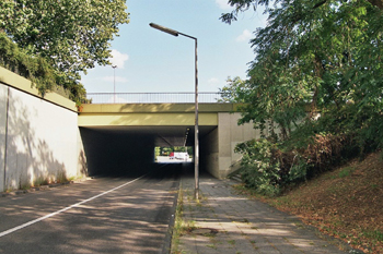 A115 AVUS älteste Autobahn Unterführung Messedamm 10