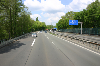 A115 Autobahn Berlin AVUS Zubringer Nikolassee 116