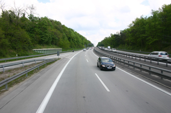 A115 Autobahn Berlin AVUS Zubringer  Spanische Allee  98