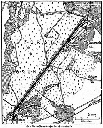 A115 Berlin AVUS älteste Autobahn der Welt