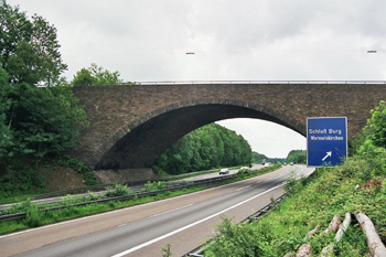 A1 Autobahn Wermelskirchen Eisenbahnberfhrung 24A