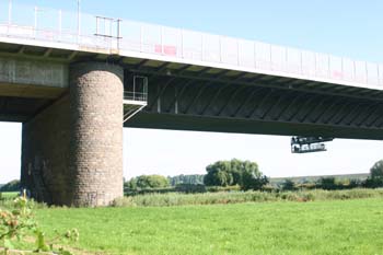 A1 Autobahn Rheinbrücke Leverkusen Köln-Merkenich 94