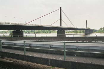 A1 Autobahn Rheinbrücke Leverkusen Köln-Merkenich A59 25