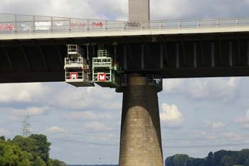 A1 Autobahn Rheinbrücke Leverkusen Köln-Merkenich Strompfeiler 87