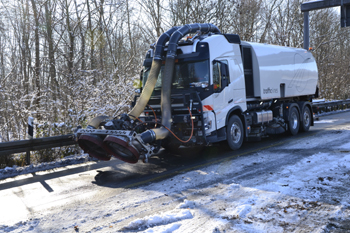 A1 Rheinbrücke Leverkusen Köln Vollsperrung Brückenwechsel Sperranlage Schranken 130