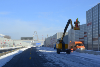 A1 Rheinbrücke Leverkusen Köln Vollsperrung Brückenwechsel Sperranlage Schranken 160