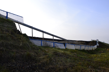 A20 Ostseeautobahn abgesackt Tribsees Straendammrutschung Fahrbahnsenkung 423