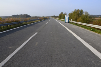 A20 Ostseeautobahn abgesackt Tribsees Straßendammrutschung Fahrbahnsenkung 452