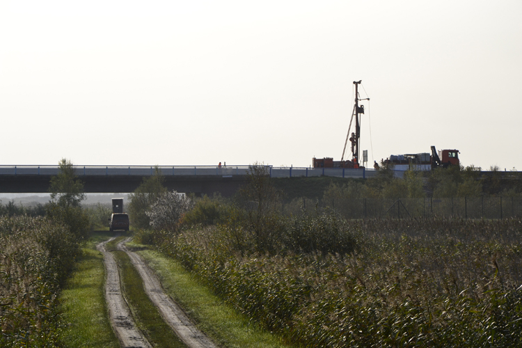 A20 Ostseeautobahn abgesackt Tribsees Straendammrutschung Fahrbahnsenkung 456