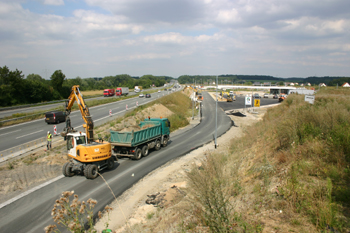 A2 Autobahn Raststtte Tank- und Rastanlage Rastplatz Parkplatz WC-Anlage Lipperland 35