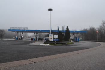 A2 Autobahn Raststätte Tank- und Rastanlage Rastplatz Parkplatz WC-Anlage Siegerland 2