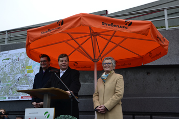 A30 Autobahn Verkehrsfreigabe Bad Oeynhausen Enak Ferlemann Hendrik Wst Elfriede Sauerwein-Braksiek 409