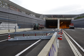A30 Neuer Autobahnabschnitt Bad Oeynhausen Nordumfahrung Autobahntunnel  204