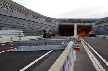 A30 Neuer Autobahnabschnitt Bad Oeynhausen Nordumfahrung Autobahntunnel  204