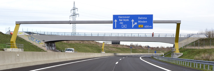 A30 Neuer Autobahnabschnitt Bad Oeynhausen Nordumfahrung Rehme Dehme Eidinghausen 184