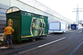 A30 Neuer Autobahnabschnitt Bad Oeynhausen Nordumfahrung Werre Bräu Herforder Pils 298