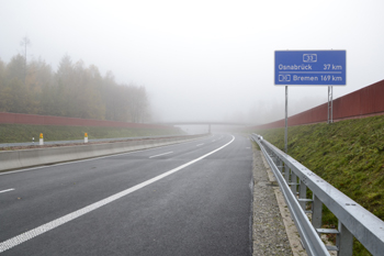 A33 Autobahn Lückenschluß Verkehrsfreigabe Einweihung Borgholzhausen Halle Osnabrück Bielefeld 53