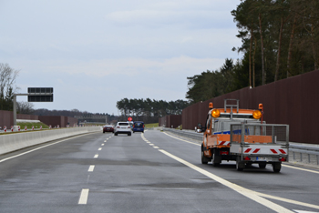 A33 Autobahn Osnabrück Bielefeld Verkehrsfreigabe Brackwede Steinhagen Künsebeck Autobahnmeisterei 32