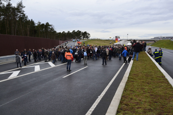 A33 Bundesautobahn Osnabrück Bielefeld Verkehrsfreigabe Brackwede Steinhagen Künsebeck 92