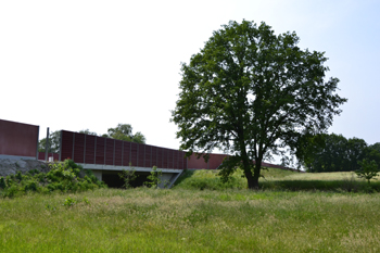A33 Neue Autobahn Grünbrücke Autobahn Umweltschutz A-Bauwerk 01