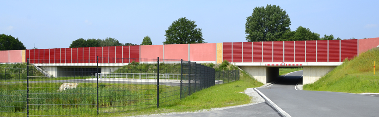 A33 Neue Autobahn Lückenschluß Osnabrück Bielefeld A-Bauwerk 95