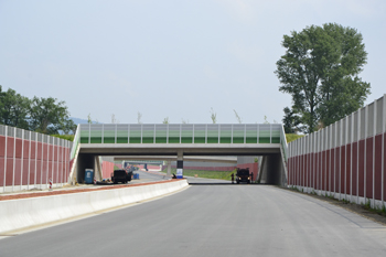 A33 Neue Autobahn Lückenschluß Osnabrück Bielefeld Grünbrücke Autobahn Umweltschutz 81