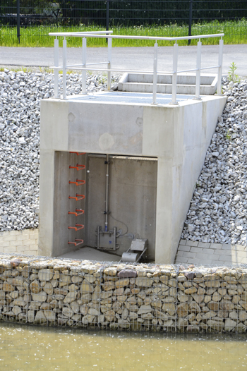 A33 Neue Autobahn Umweltschutz Regenwasserbehandlungsanlage 27