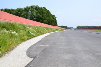 A33 Neue Bundesautobahn Lückenschluß Osnabrück Halle Bielefeld Notrufsäule 75