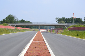 A33 Neue Bundesautobahn Lückenschluß Osnabrück Halle Bielefeld Überführung 48