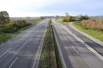 A3 Autobahn Emmerich Elten Brückeneinschub Streckenkontrolle Vollsperrung 40