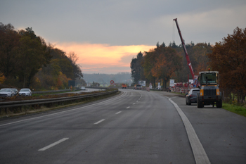 A3 Autobahn Emmerich Elten Verbundbrücke selbstfahrendes Transportgerät 81