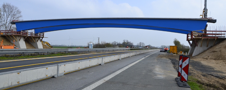 A3 Autobahn Emmerich Rees Hamminkeln Wesel Oberhausen Vollsperrung Brücken Stahlträger 32