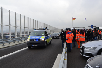 A3 Autobahnbrücke Lahntalbrücke Limburg Verkehrsfreigabe 06