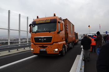 A3 Autobahnbrücke Lahntalbrücke Limburg Verkehrsfreigabe 11