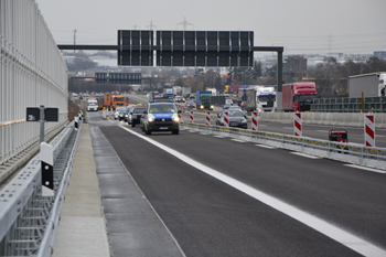 A3 Autobahnbrücke Lahntalbrücke Limburg Verkehrsfreigabe 82