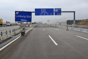 A3 Autobahnbrücke Lahntalbrücke Limburg Verkehrsfreigabe 9