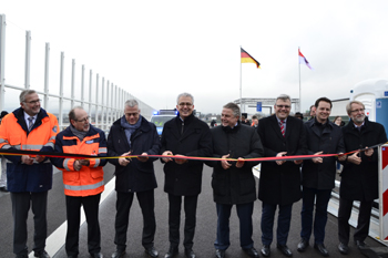 A3 Autobahnbrücke Lahntalbrücke Limburg Verkehrsfreigabe 97