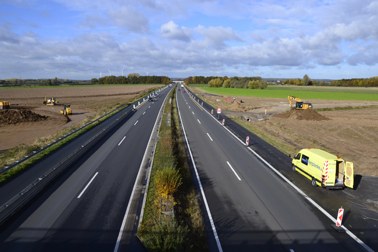 A3 Autobahnüberführung Neue Autobahnanschlußstelle Emmerich - Oberhausen 23