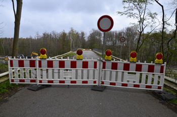 A3 Bundesautobahn Emmerich Wesel Hamminkeln Rees Oberhausen Vollsperrung Brückenabriß Brückenarbeiten 11