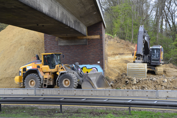 A3 Bundesautobahn Emmerich Wesel Hamminkeln Rees Oberhausen Vollsperrung Brückenabriß Brückenarbeiten 29