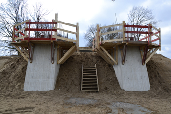 A3 Bundesautobahn Emmerich Wesel Hamminkeln Rees Oberhausen Vollsperrung Stahlträger Widerlager