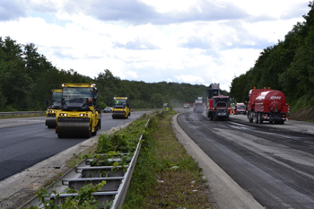 A3 Vollsperrung Autobahn Erneuerung Fahrbahndecke Sanierung Asphalt Duisburg Kaiserberg Wedau Breitscheid 82