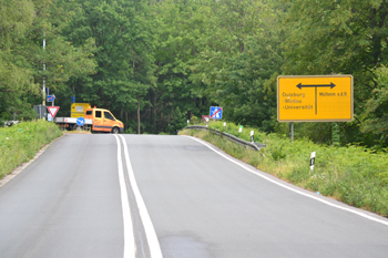 A3 Vollsperrung Bundesautobahn Erneuerung Fahrbahndecke Sanierung Asphalt Duisburg Kaiserberg Wedau Breitscheid 02