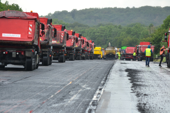 A3 Vollsperrung Bundesautobahn Erneuerung Fahrbahndecke Sanierung Asphalt Duisburg Kaiserberg Wedau Breitscheid 74