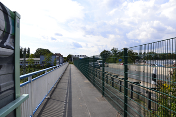 A40 Ruhrschnellweg Autobahn Vollsperrung Bochum Schlachthofbrücke 07