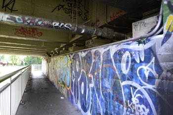 A40 Ruhrschnellweg Autobahn Vollsperrung Bochum Schlachthofbrücke 21