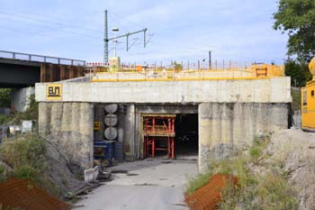 A42 A43 Autobahnkreuz Herne Baukau Tunneldurchstich Tunnelbau Autobahntunnel 170