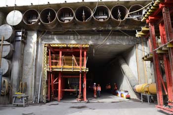 A42 A43 Autobahnkreuz Herne Baukau Tunneldurchstich Tunnelbau Autobahntunnel 185